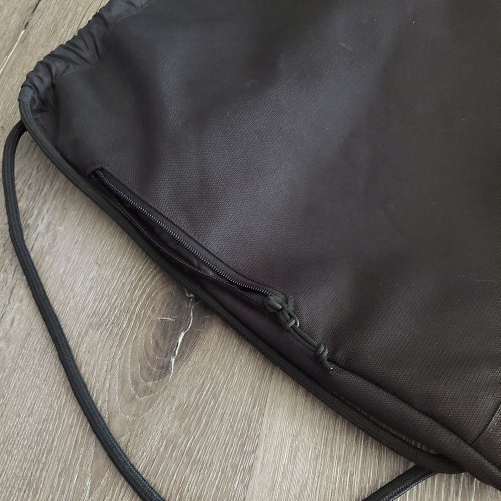 Oakley String Bag Black Cinch Drawstring Backpack… - image 5